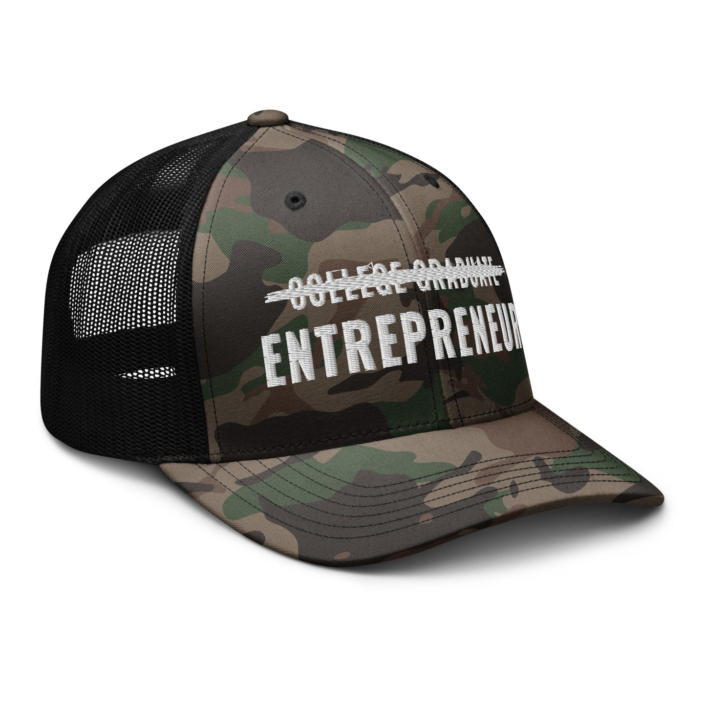 College Graduate < Entrepreneur Hat