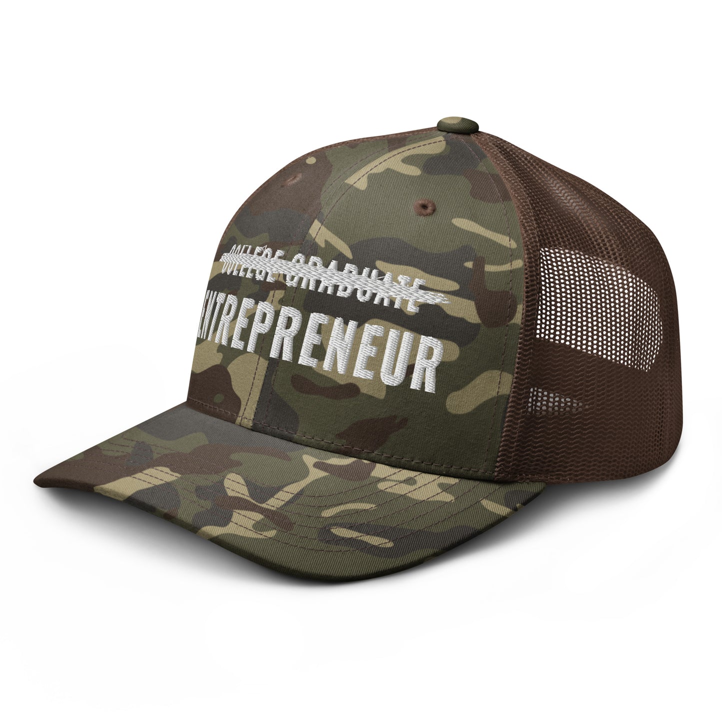 College Graduate < Entrepreneur Hat