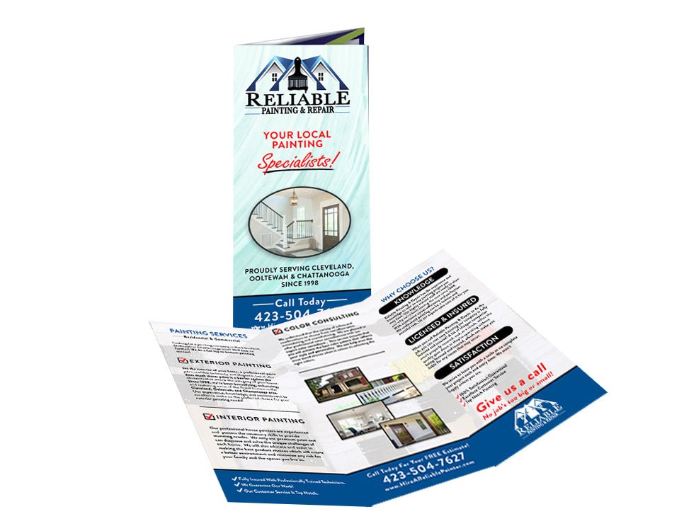 Brochure (Tri - Fold) - Service Industry Coach