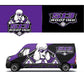 513 Roofing custom logo + van wrap design package