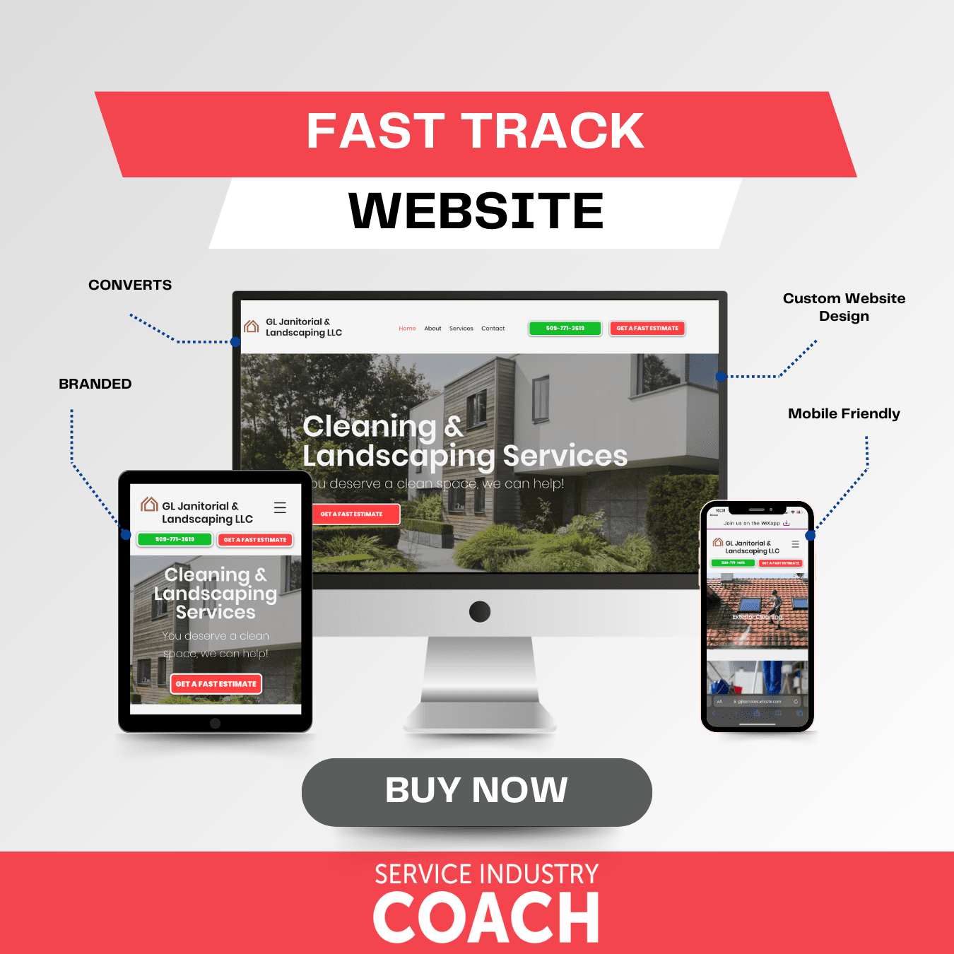 Fast Track Website Build Out – Service Industry Coach