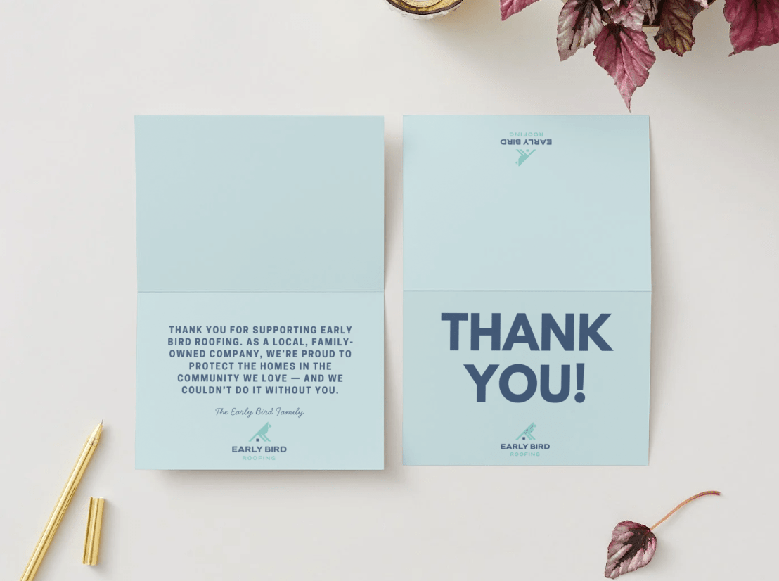 Thank You Cards - Service Industry Coach