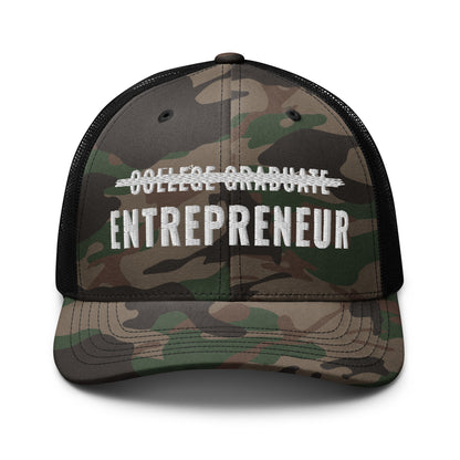 College Graduate < Entrepreneur Hat