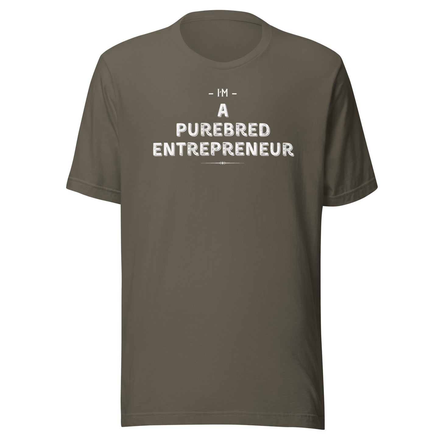 Purebred Entrepreneur Unisex t-shirt