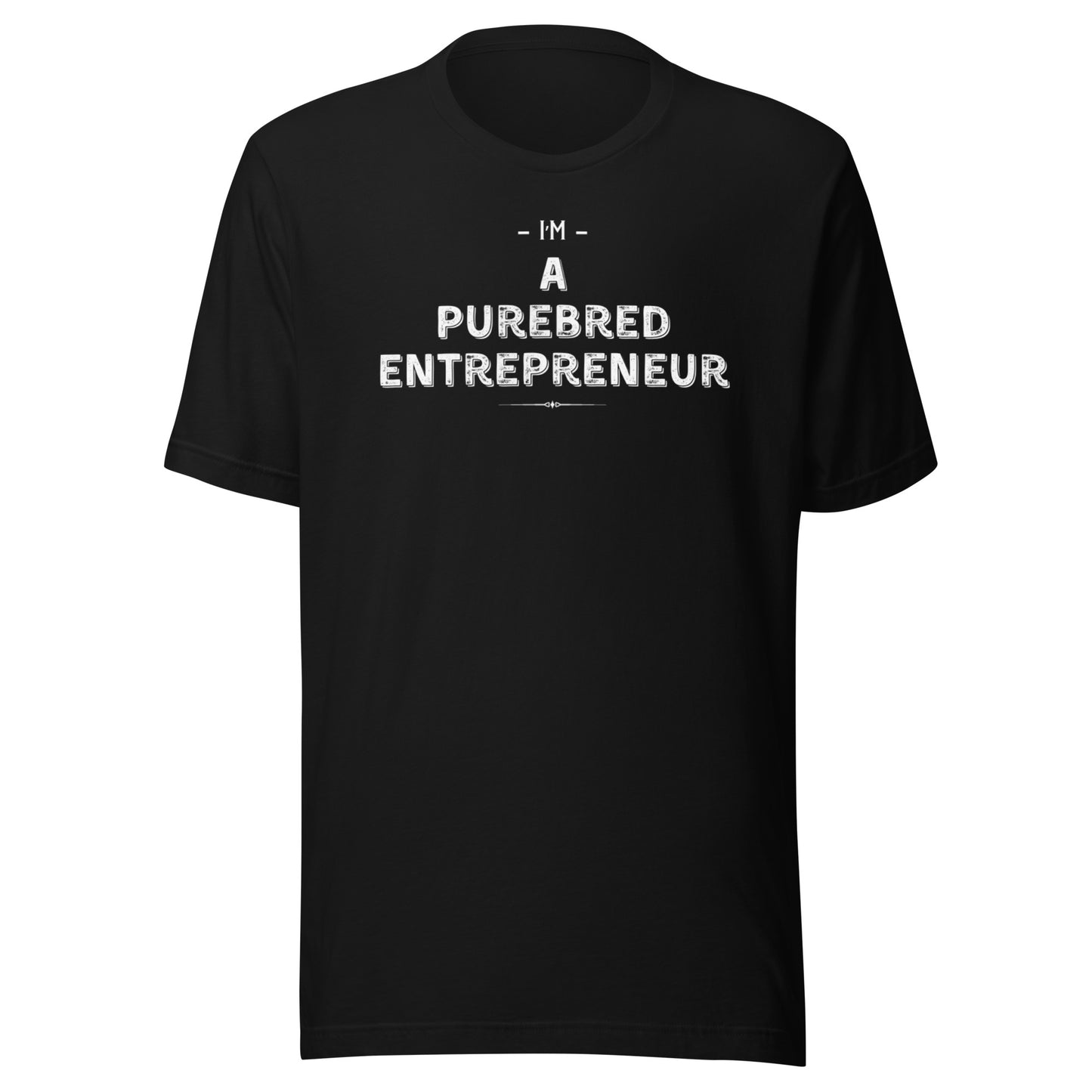 Purebred Entrepreneur Unisex t-shirt
